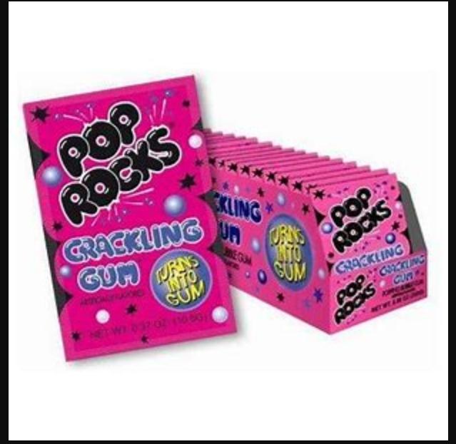 Pop Rocks popping candy