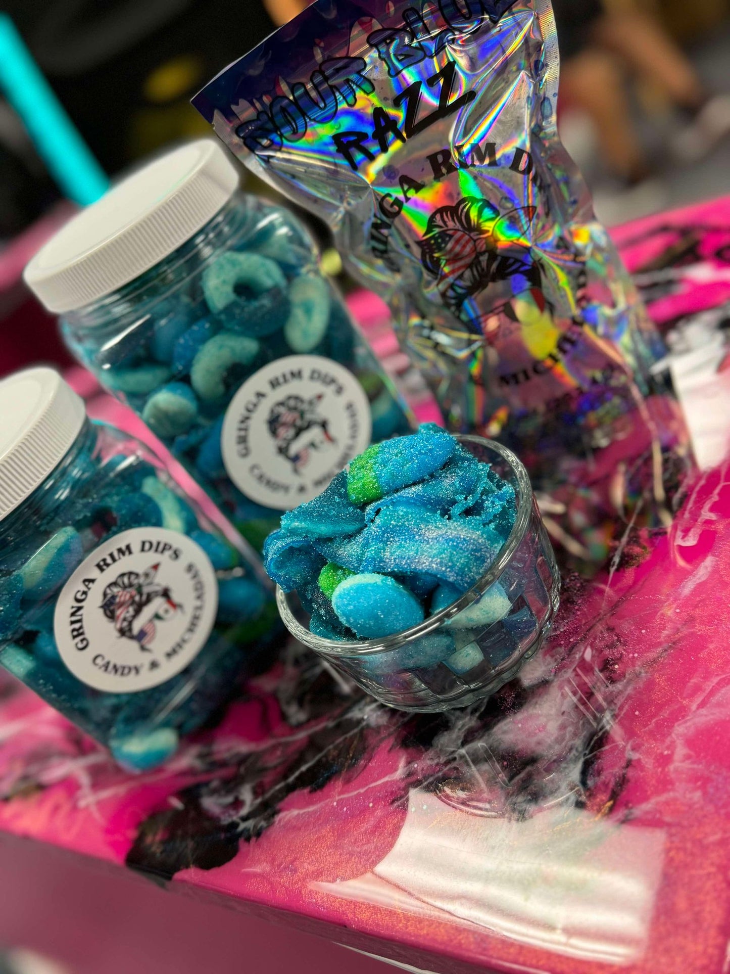 Blue Razz Gumeez Jar