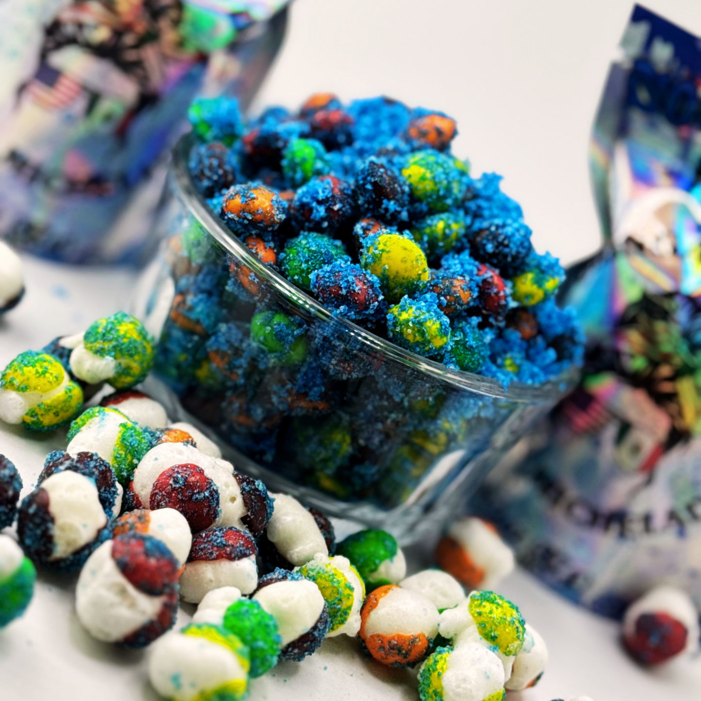 Freeze Dried Sour Blue Razz Skittlez