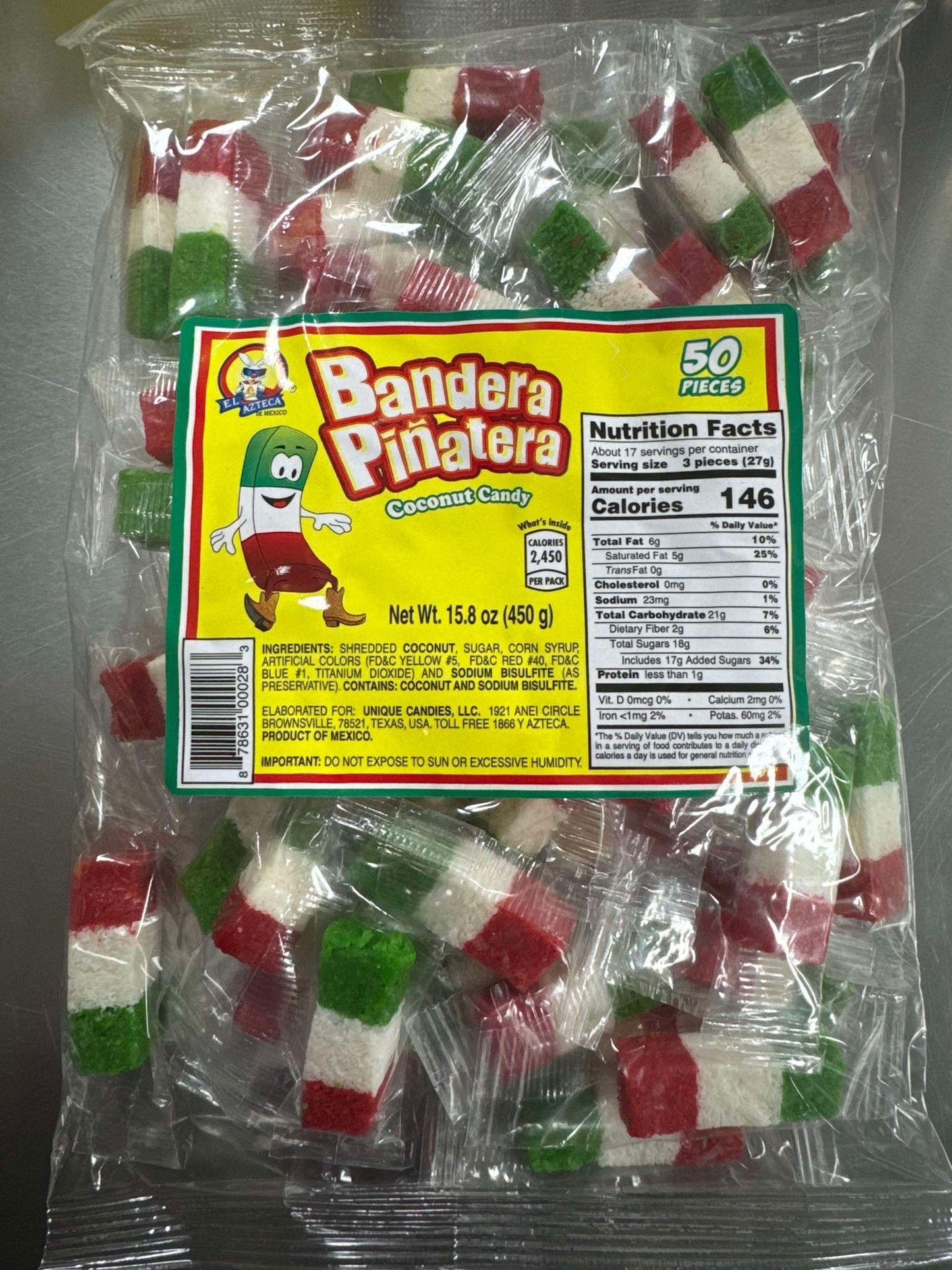 Bandera Pinatera Sweet Mexican Candy 50 count