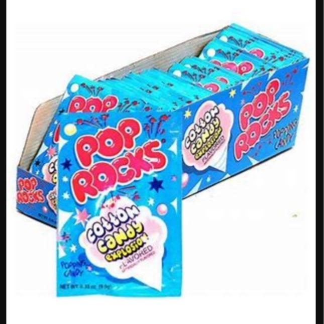 Pop Rocks popping candy