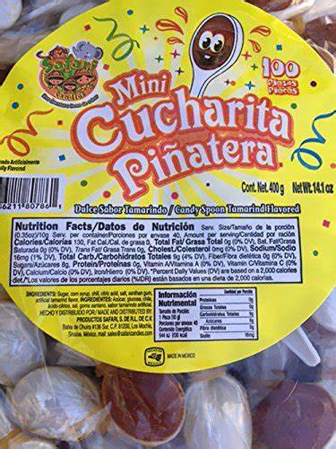 cucharita pinatera tamarindo spoons