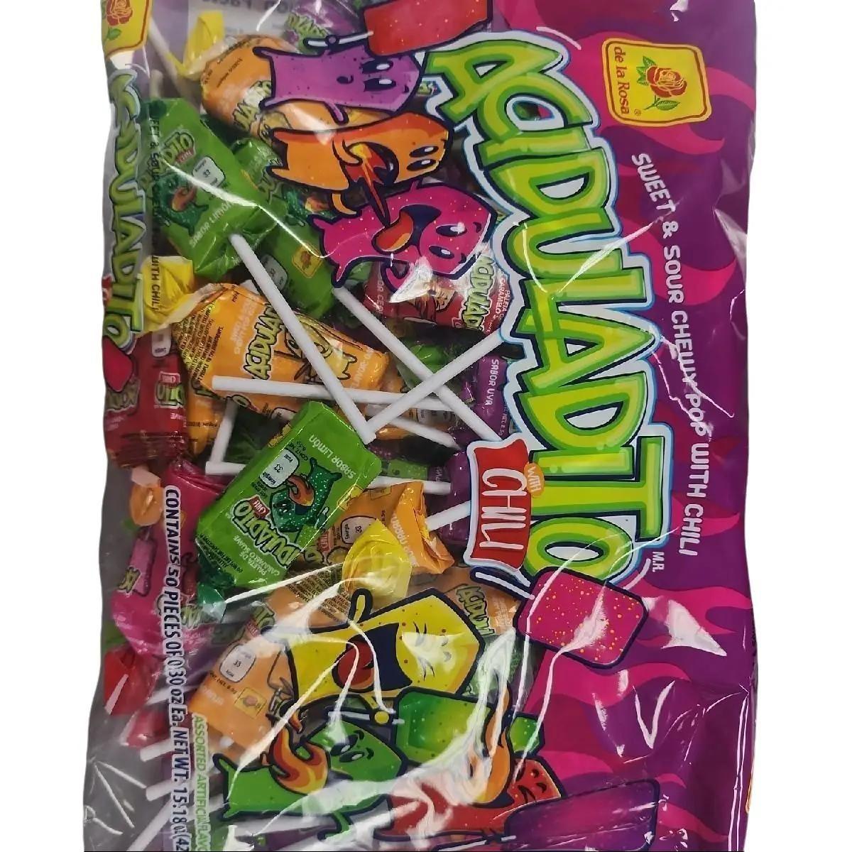 Aciduladito con chili suckers