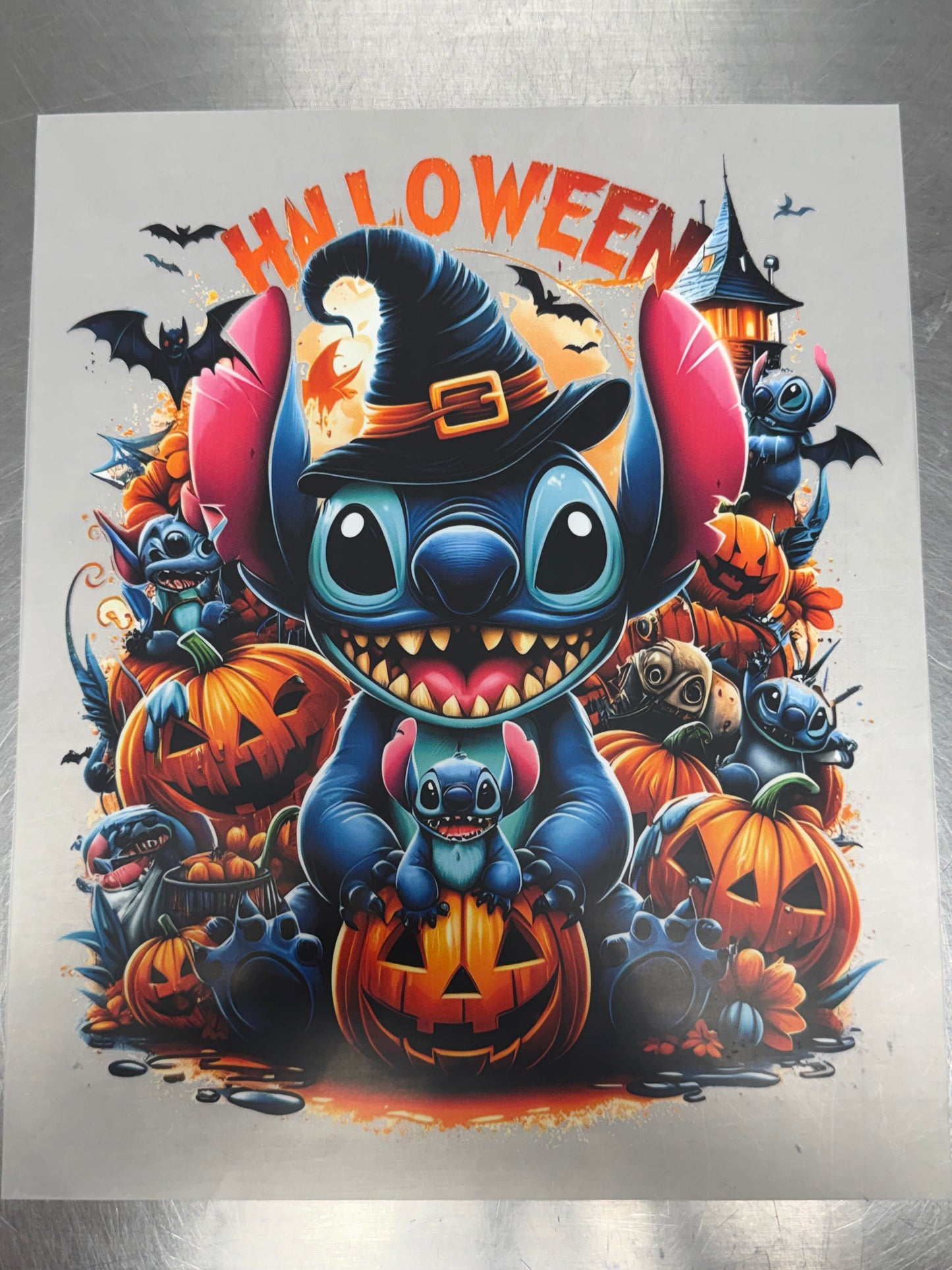 Alien pumpkin 2 Tee Design (Mystery Color)
