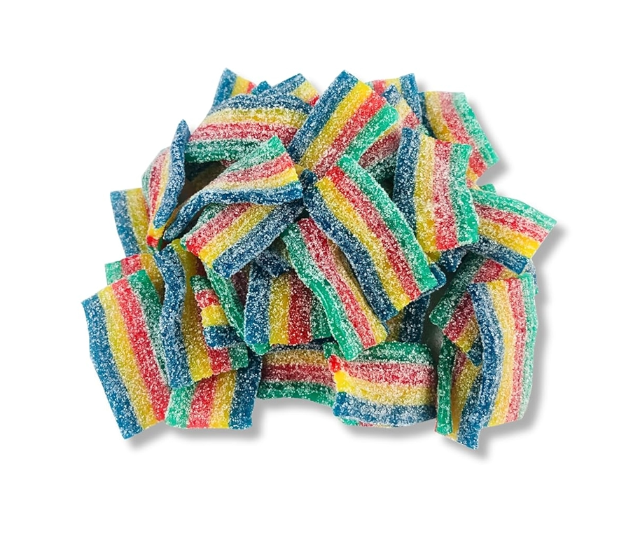 Sour Mini Rainbow Belt Quattro | 5oz