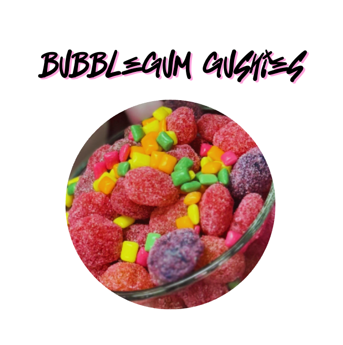 Gringas Bubblegum Gushies | 2oz Candy Sample