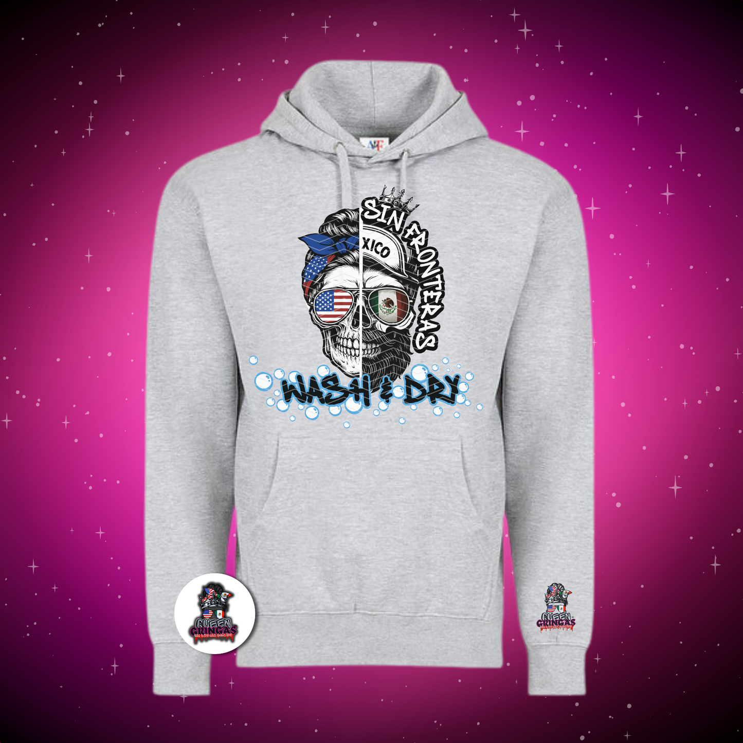 Sin Fronteras Unisex Hoodie (Mystery Color)