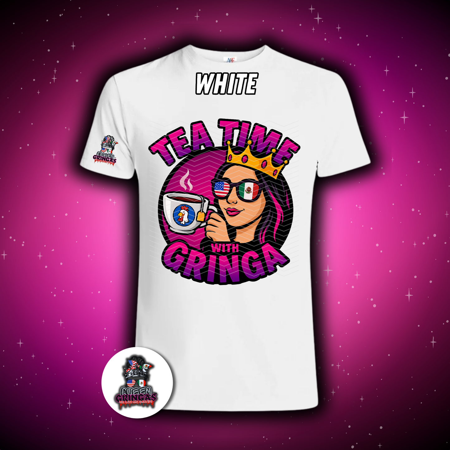 Tea Time With Gringa Unisex T-Shirt