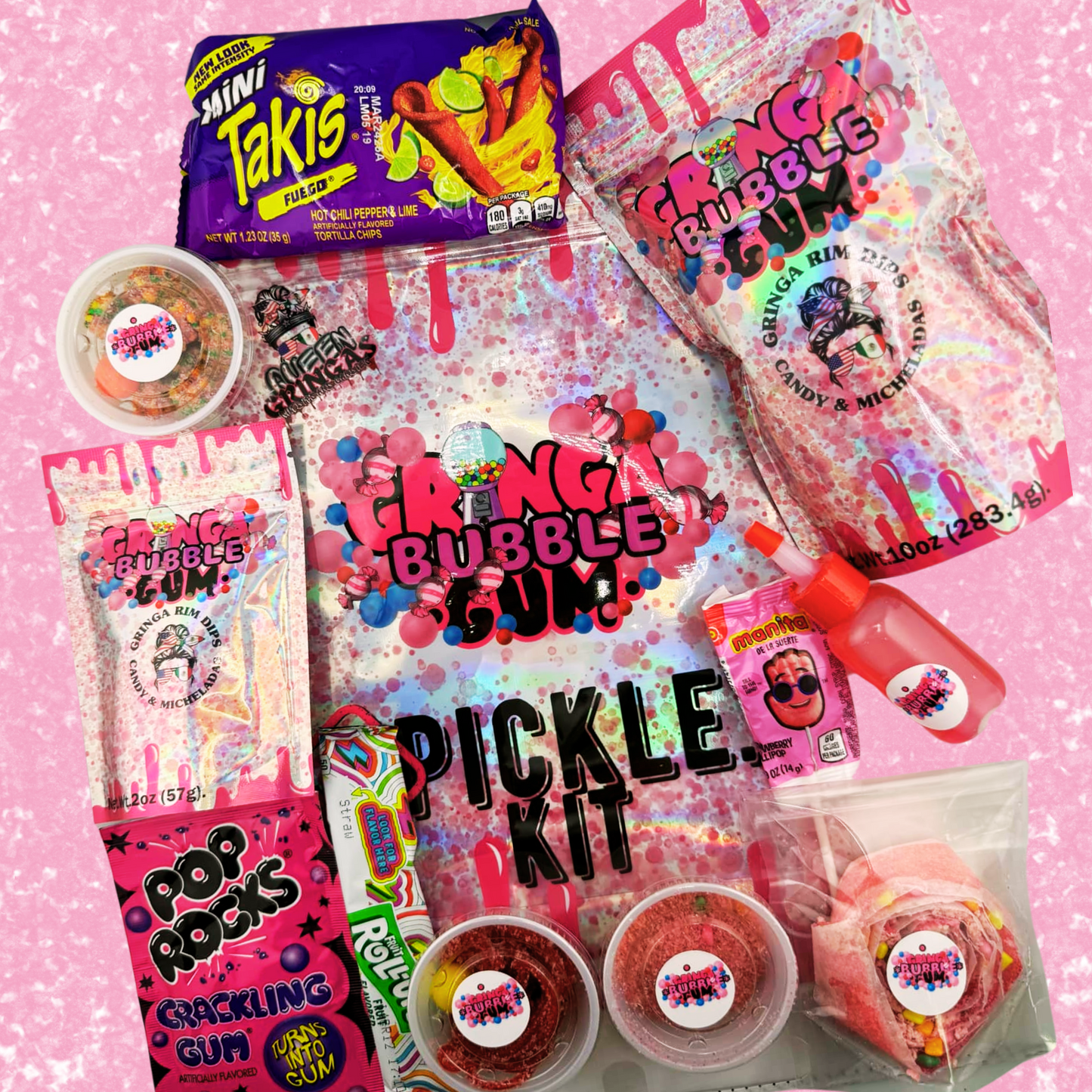 Bubblegum Pickle Kit – Sweet Meets Sour in a Fun DIY Candy Experience