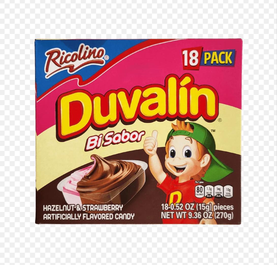 Duvalin Bi Sabor 18 pack Hazelnut & Strawberry mix