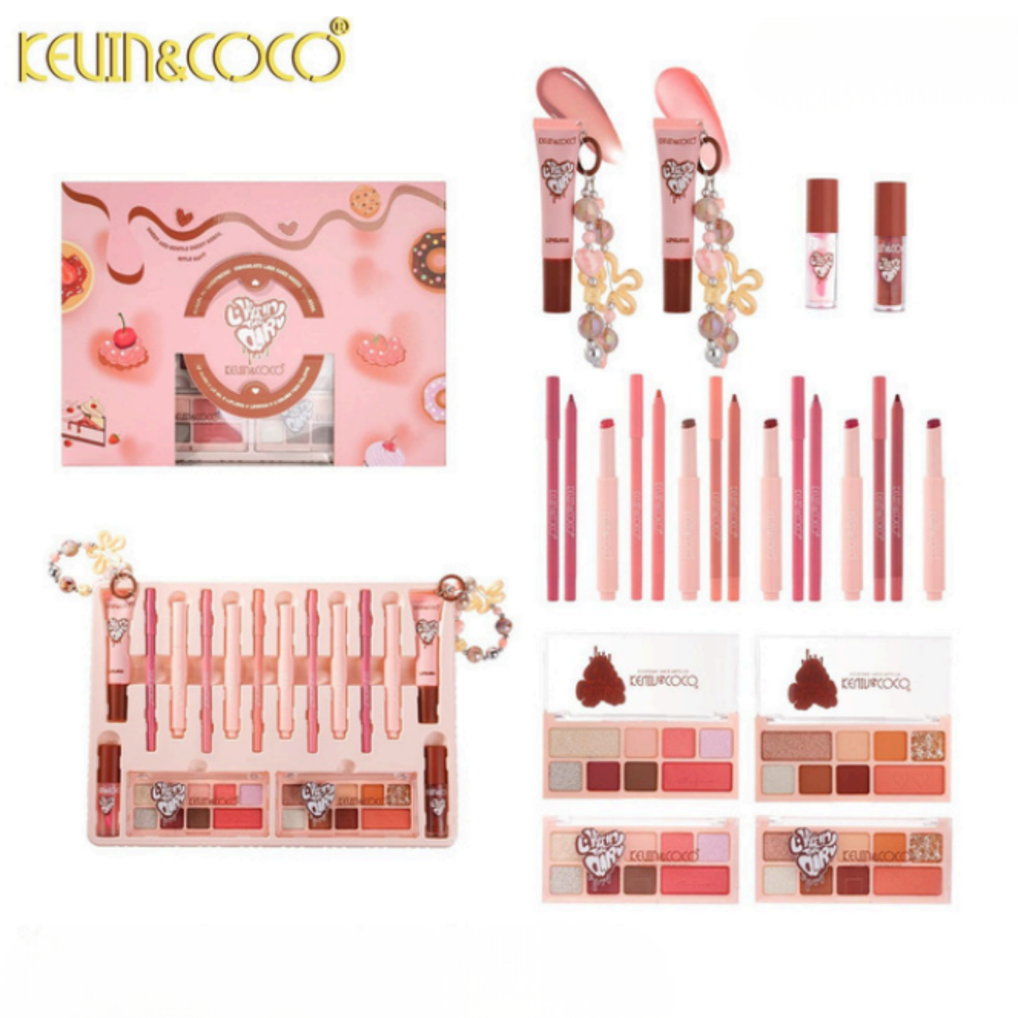 Love Is In The Air Makeup Gift Set – 16 Pieces