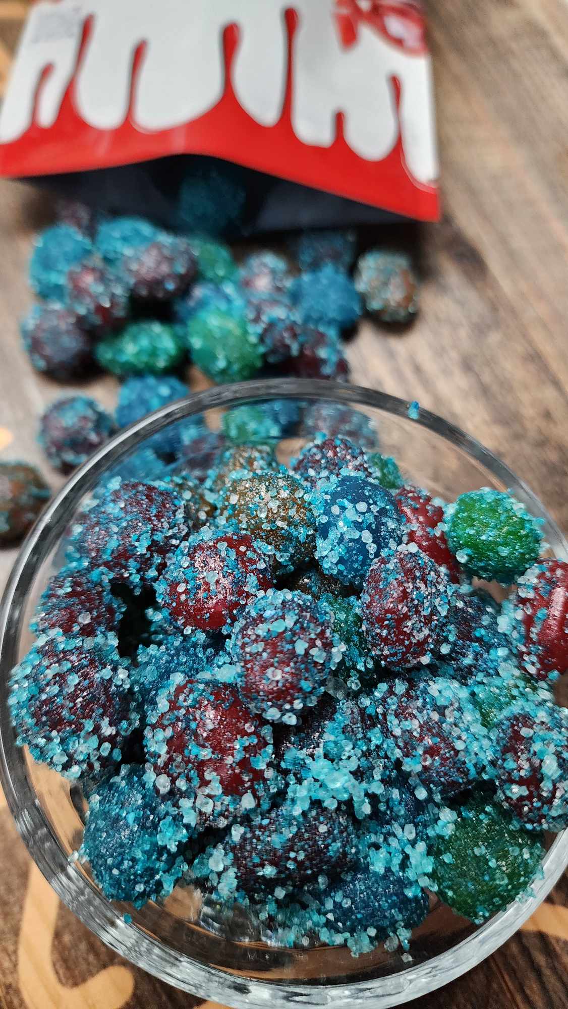 Extreme Sour Blue Razz Gusherz