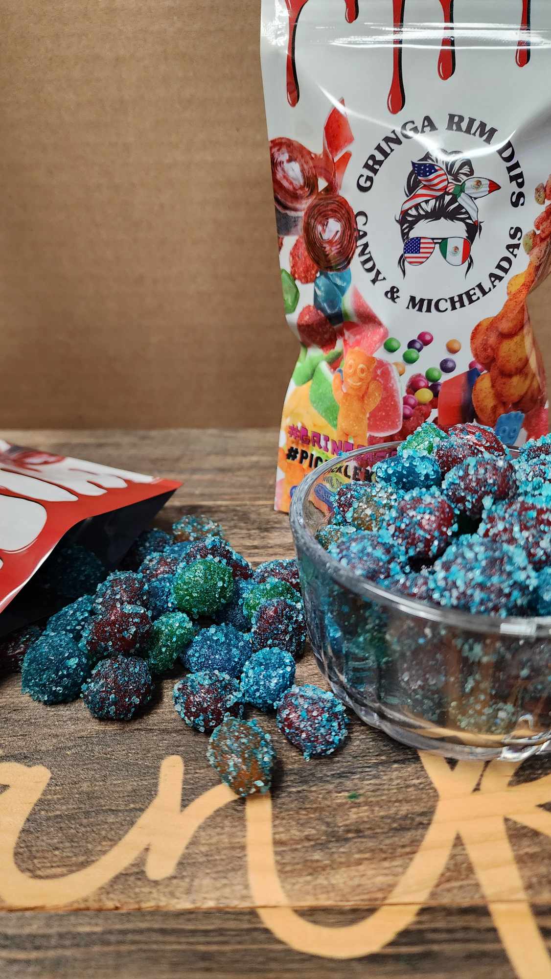 Extreme Sour Blue Razz Gusherz