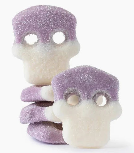Swedish Style Sour Grape Skulls