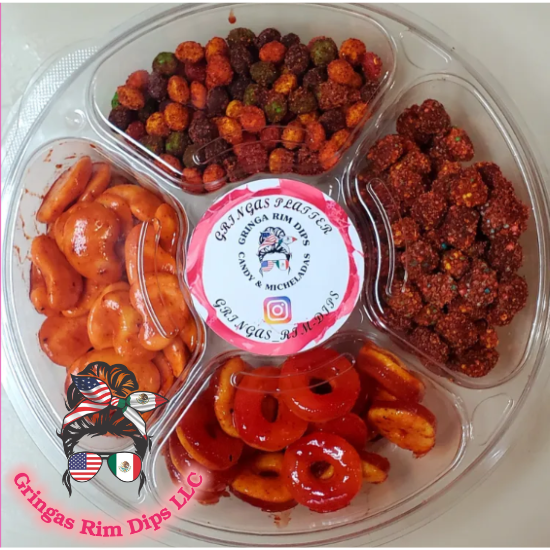Gringas Chamoy Custom Platter
