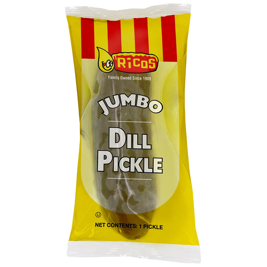 Ricos Dill pickle in a pouch