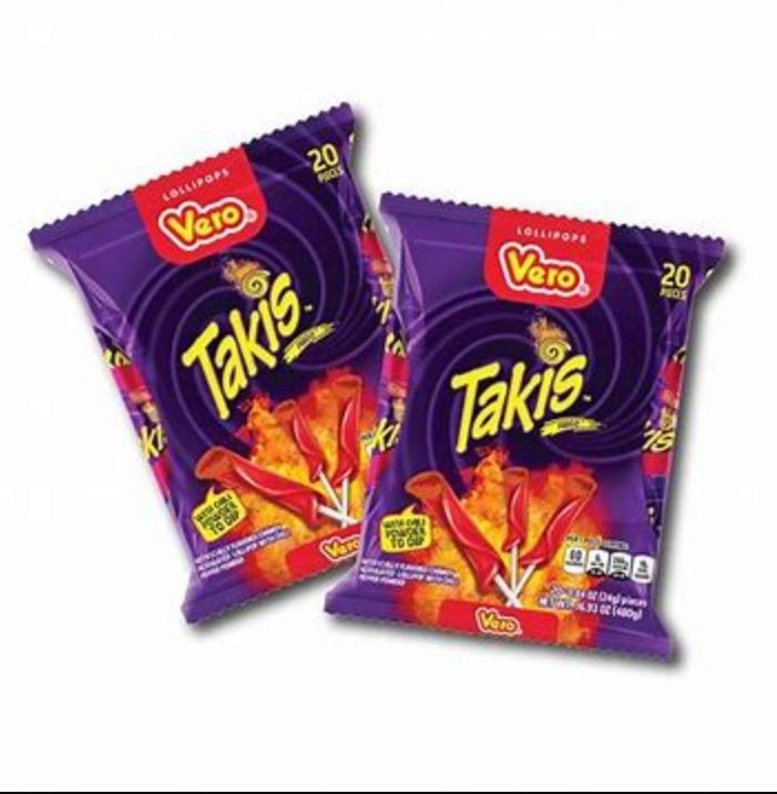 Vero Takis Fuego Paleta / Lollipop