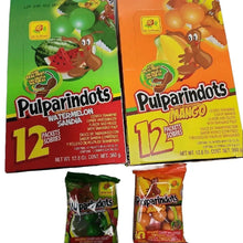 Pulaprindo Dots Snack Candy in Mango or watermelon flavor