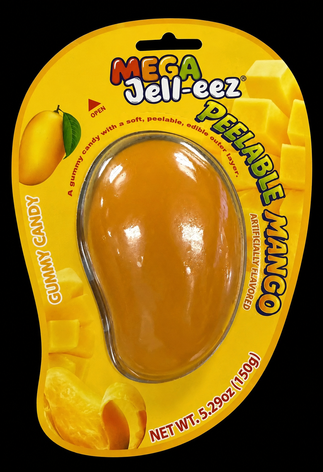 Peelable gummies