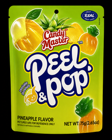 Peelable gummies