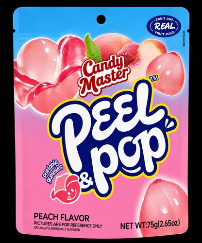 Peelable gummies
