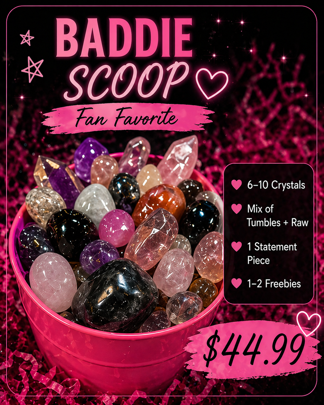 Gringas Crystal scoop