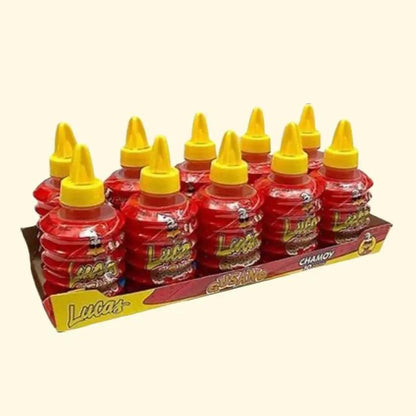 Lucas 10 Count Gusano Chamoy Flavored Container