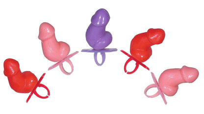 Super Fun Penis Solitaire Ring Pop- POP Display of 30