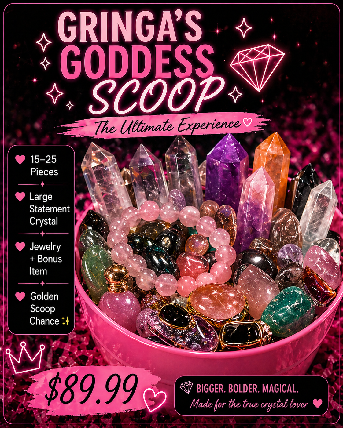 Gringas Crystal scoop