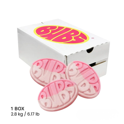 BUBS Wild Berry Pomegranate Ovals – Bulk: 16.8 kg / 37.04 lb – 6 BOXES