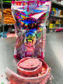 Bubblegum Fruity Foots – Sweet & Chewy Bubblegum-Flavored Candy Rolls