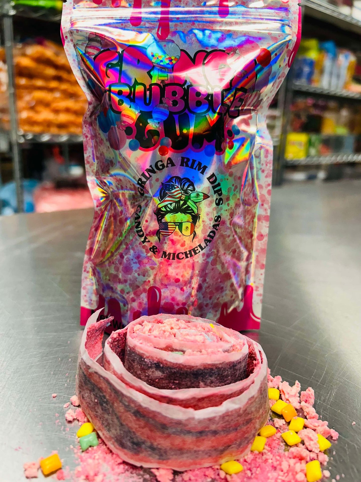 Bubblegum Fruity Foots – Sweet & Chewy Bubblegum-Flavored Candy Rolls