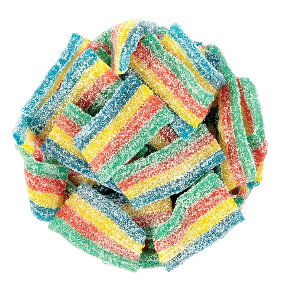 Sour Mini Rainbow Belts- Pick It Mix