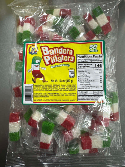 Bandera Pinatera Sweet Mexican Candy 50 count