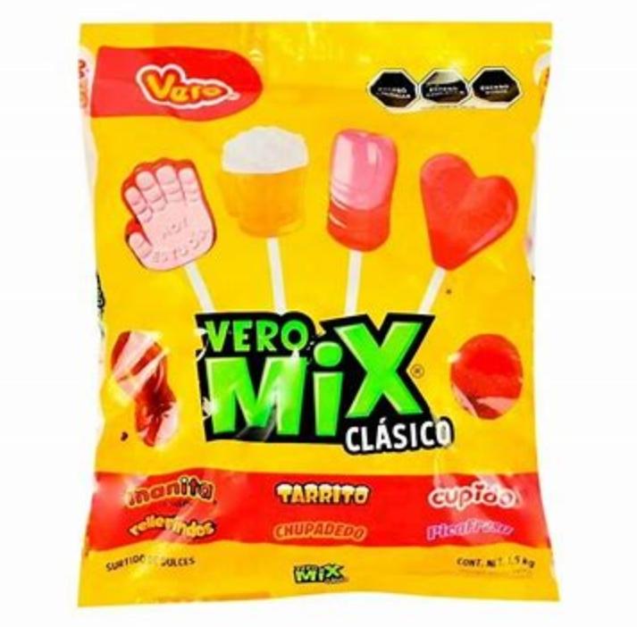 Vero Mix Assorted Clasico Lollipops