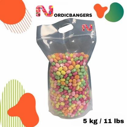 BUBS Vegan Banana Toffee Mini Ovals - Big Pick & Mix Bag: Large