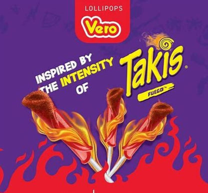 Vero Takis Fuego Paleta / Lollipop