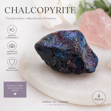 Chalcopyrite peacock ora crystal