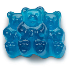 Blue raspberry gummi bears – chewy, fruity blue candy by Gringa’s Rim Dips