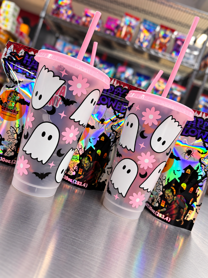 Gringa’s Ghost Cup Candy Bundle – 24oz Cup, Spooky Gummy Mix & Treats