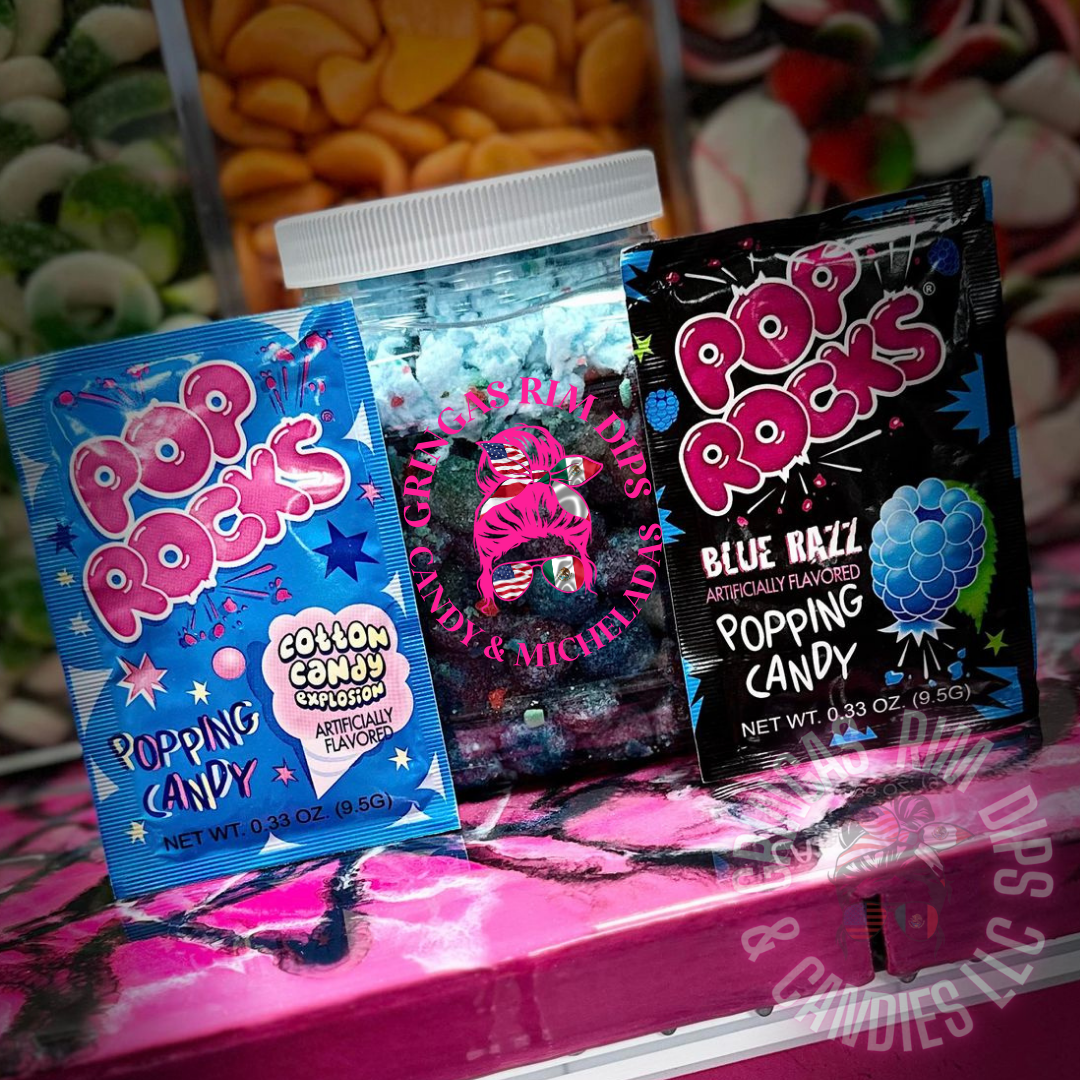 Cotton Candy Sour Popping Gusherz Jar