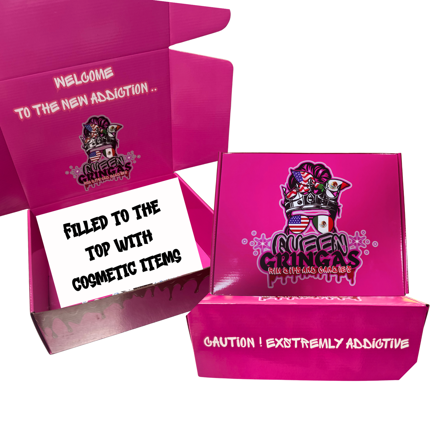 Upgraded Bestie Cosmetic Box - Mystery Beauty & Skincare Boxes (Non-Customizable)