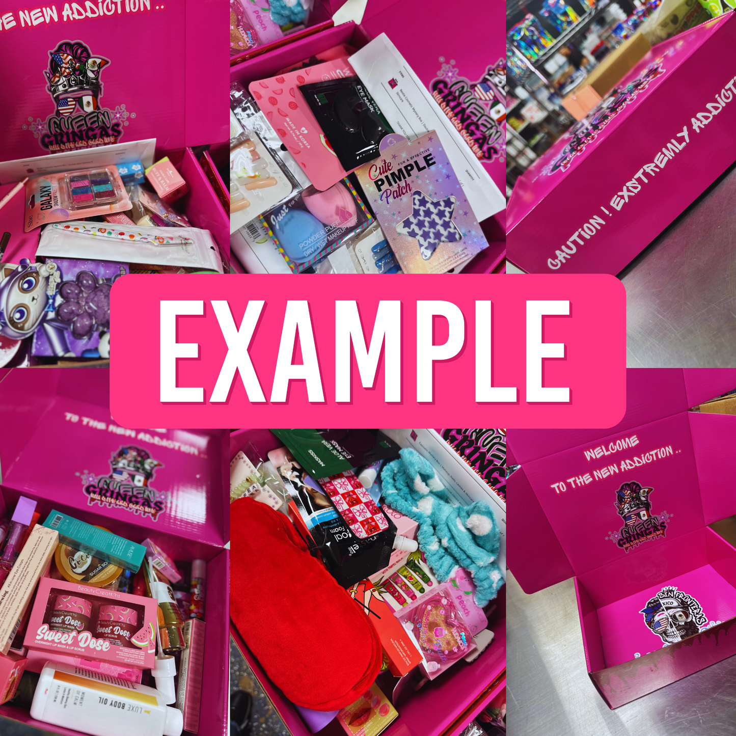 Upgraded Bestie Cosmetic Box - Mystery Beauty & Skincare Boxes (Non-Customizable)