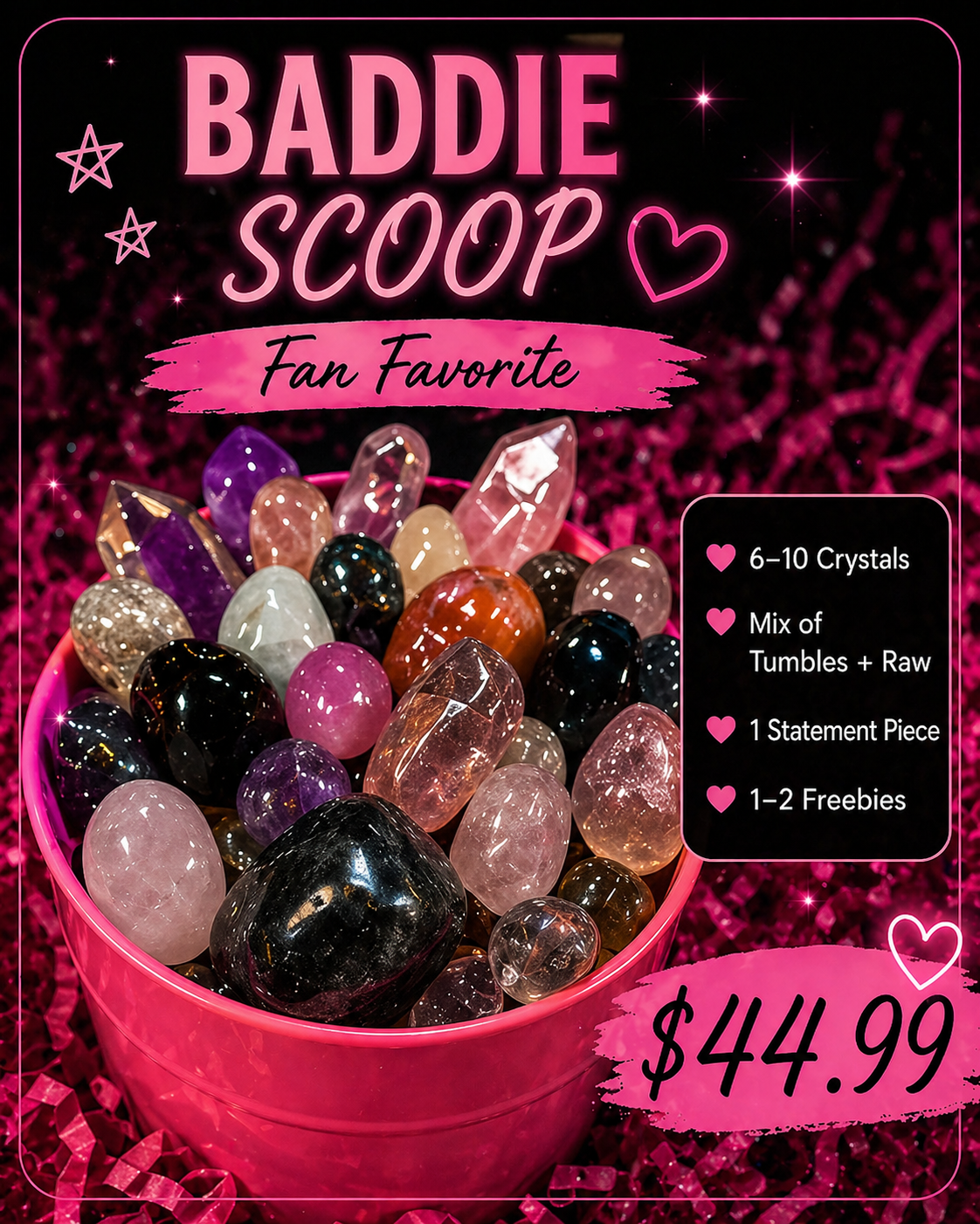 Gringas Crystal scoop