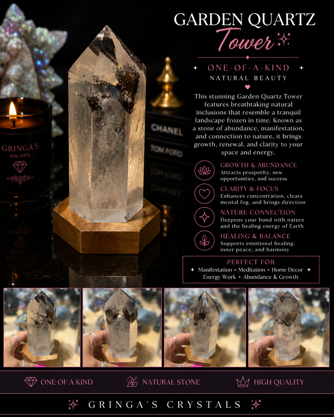 Garden Quartz tower