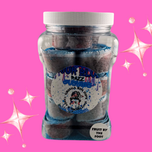 Sour Blue Razz Fruity Foot Candy – Tangy Blue Raspberry Flavored Gummies