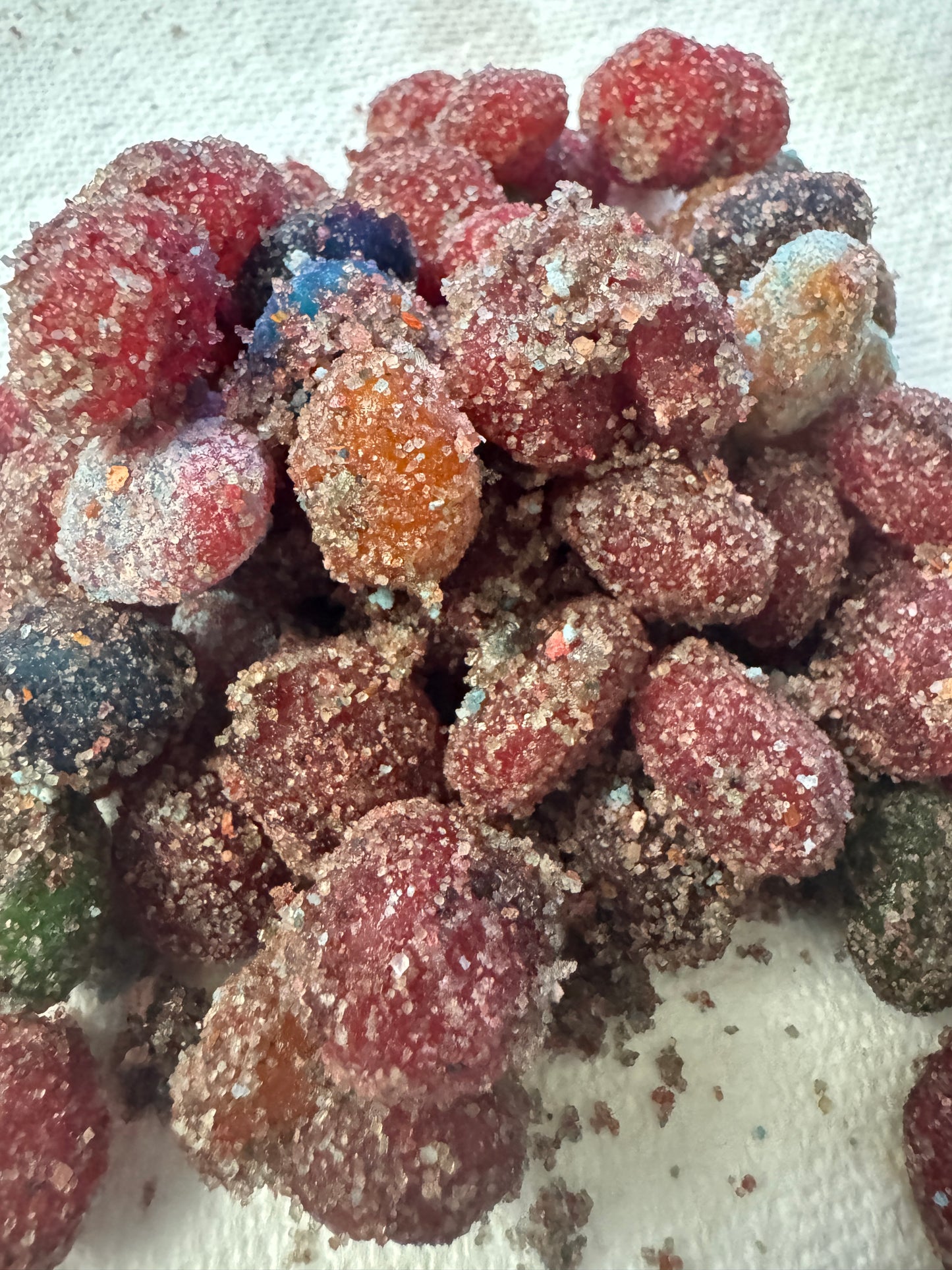 Sour Grape Candy Gushies