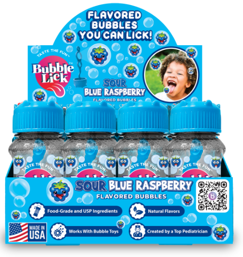 Bubble Lick Sour Blue Raspberry (FDA APPROVED)