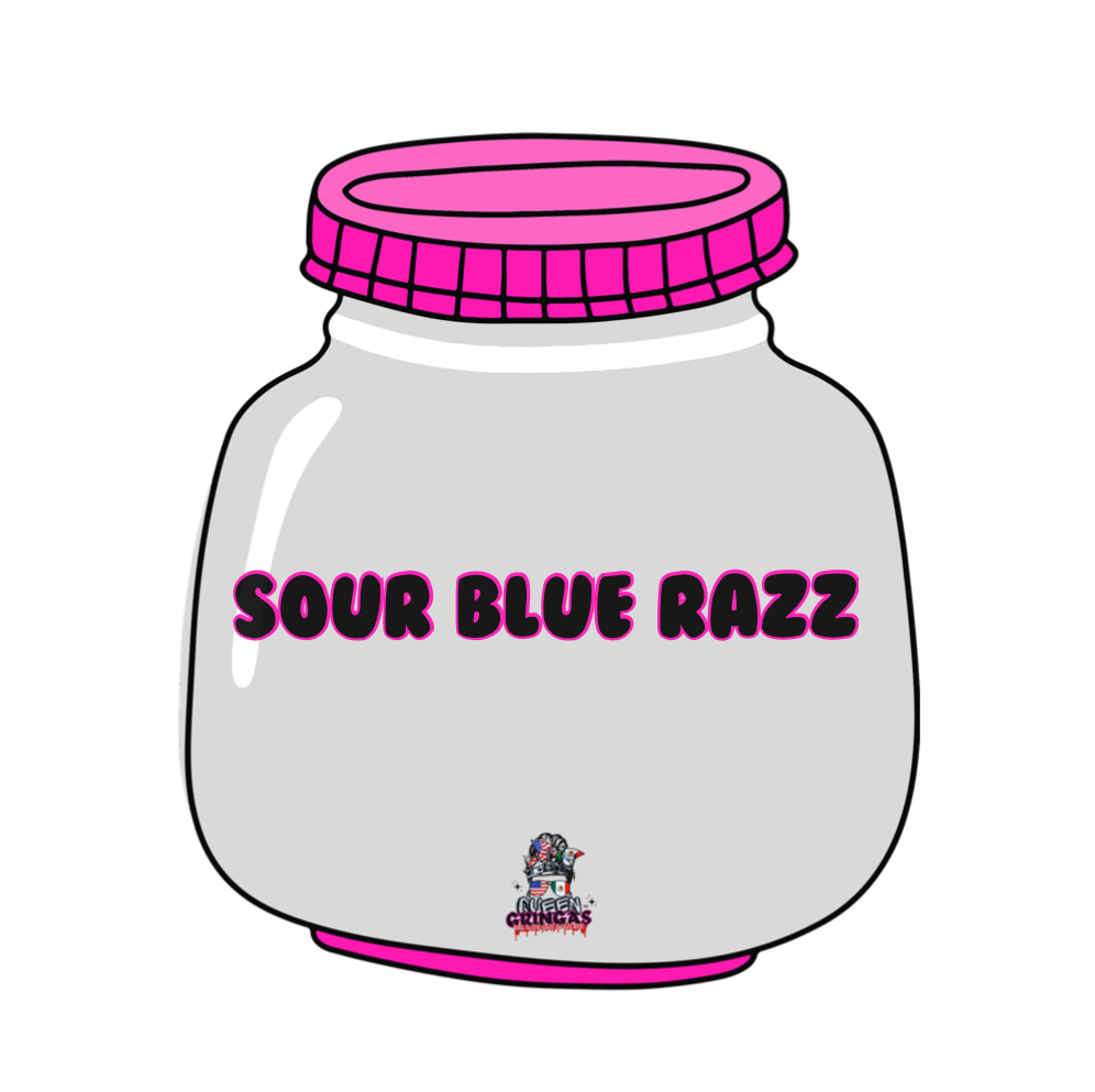 Sour Blue Razz Coating