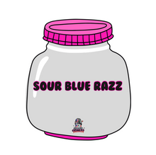 Sour Blue Razz Coating